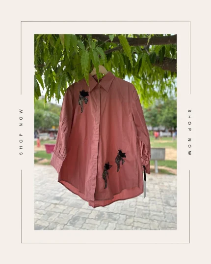 Handworked Florals Shirt